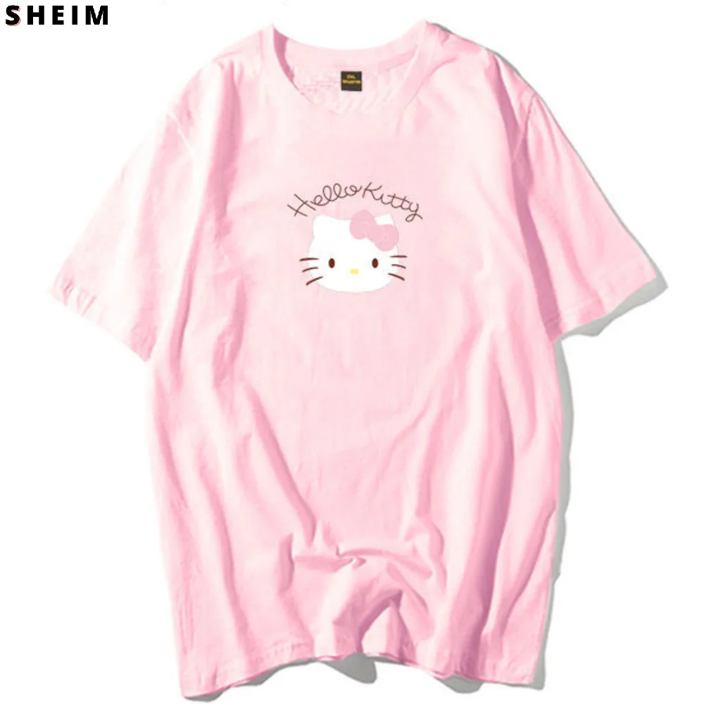 Sanrio Cotton Y2k Women's T Shirt Lolita Loose Kawaii Cartoon Fashion Clothes Tshirt Korean Japanese T-shirt Tops Tees 2000s
Sanrio Cotton Y2k Women's T Shirt Lolita Loose Kawaii Cartoon Fashion Clothes Tshirt Korean Japanese T-shirt Tops Tees 2000s