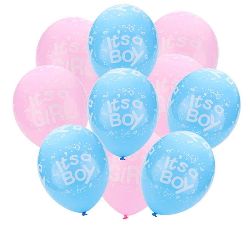 12 inch 2.8g Full Printed Latex Balloon Boy Or Girl Baby Shower Party Decoration Products Gender Reveal Party First Birthday
12 inch 2.8g Full Printed Latex Balloon Boy Or Girl Baby Shower Party Decoration Products Gender Reveal Party First Birthday
