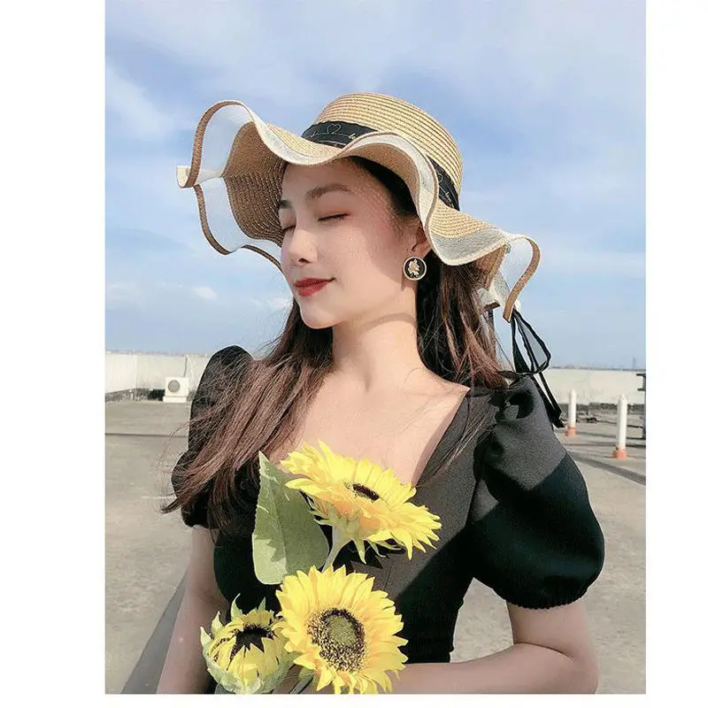 New Model Summer Beach Outing Sun Block holiday Sun hat big brim cool hat sun hat Sun visor for leisure travel
New Model Summer Beach Outing Sun Block holiday Sun hat big brim cool hat sun hat Sun visor for leisure travel