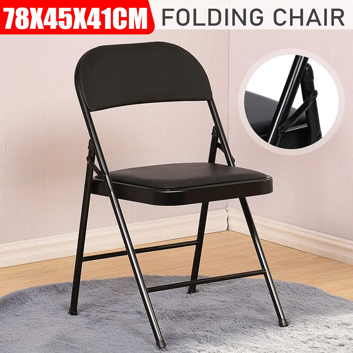Folding Chair Indoor Outdoor Camping Chair Office Backrest Chair Portable Beach Hiking Picnic Fishing Seat
Folding Chair Indoor Outdoor Camping Chair Office Backrest Chair Portable Beach Hiking Picnic Fishing Seat
