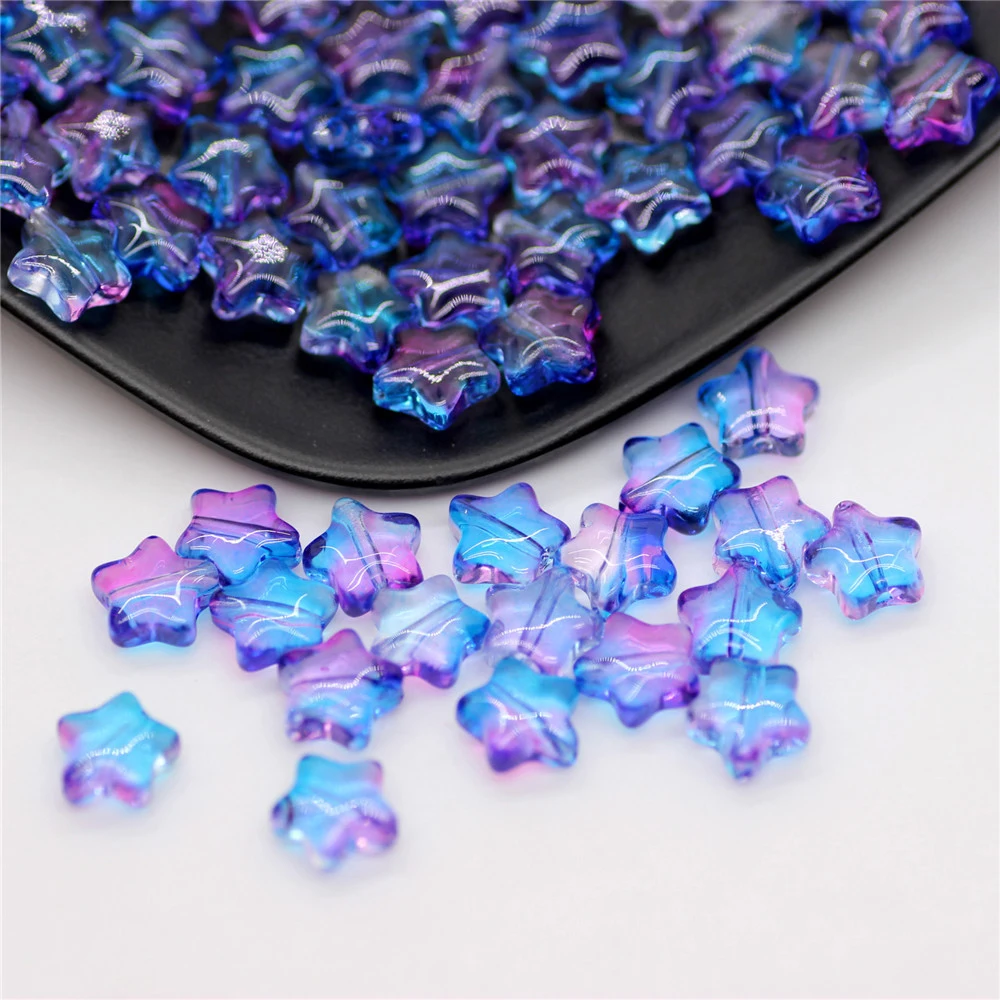 Hot Small Star Glass Beads For Bracelet Earrings Exquisite DIY Accessories 8mm Mini Stars Glass Beads Wholesale
Hot Small Star Glass Beads For Bracelet Earrings Exquisite DIY Accessories 8mm Mini Stars Glass Beads Wholesale