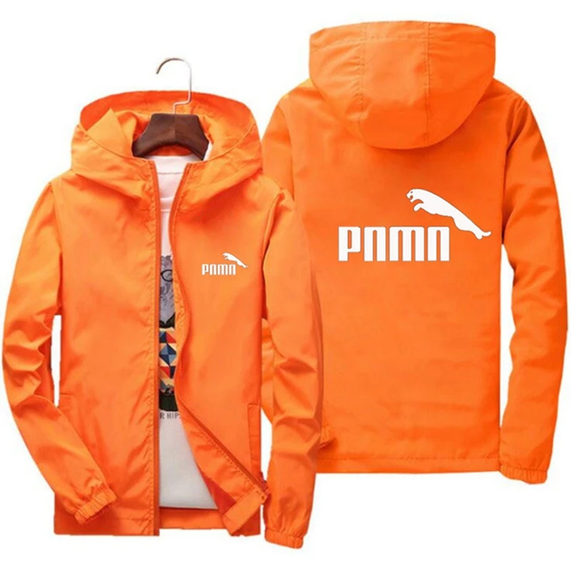 

Plus Size M-7XL Spring Autumn Jacket Men Thin Windbreaker jaqueta masculina Slim Fit Young Men Hooded bomber jacket men