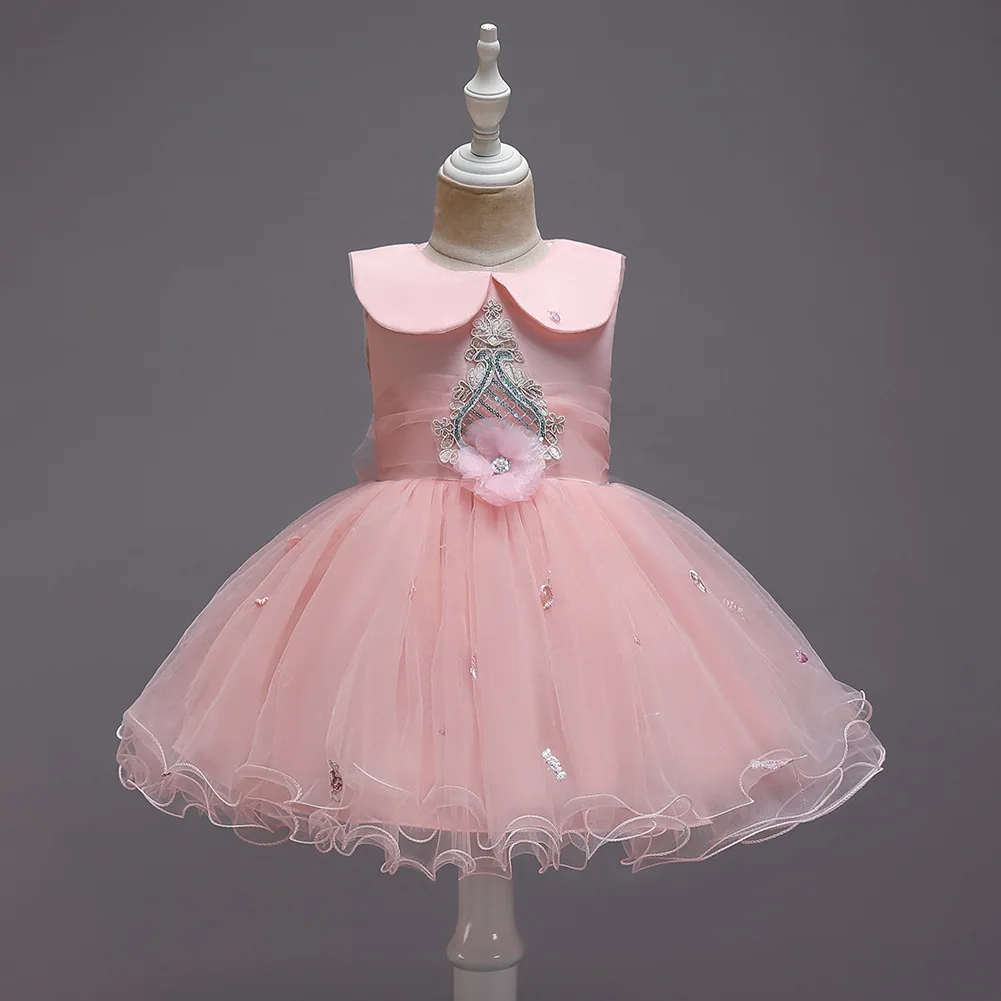 Toddler Baby Baptism Dress Girls Birthday Party Mesh Princess Dresses Flower Girl Prom Ball Gown First Communion Tulle Frocks 
Toddler Baby Baptism Dress Girls Birthday Party Mesh Princess Dresses Flower Girl Prom Ball Gown First Communion Tulle Frocks