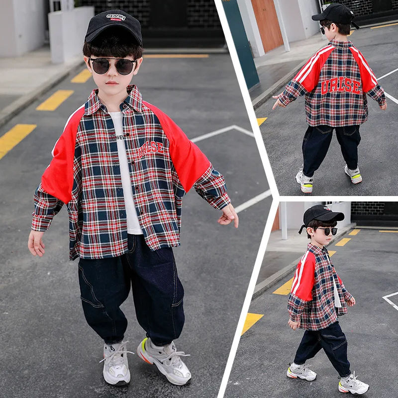 Loose Spring Autumn Coat Outerwear Top Children Clothes Kids Costume Teenage Gift Plus Size Boy Clothing High Quality
Loose Spring Autumn Coat Outerwear Top Children Clothes Kids Costume Teenage Gift Plus Size Boy Clothing High Quality