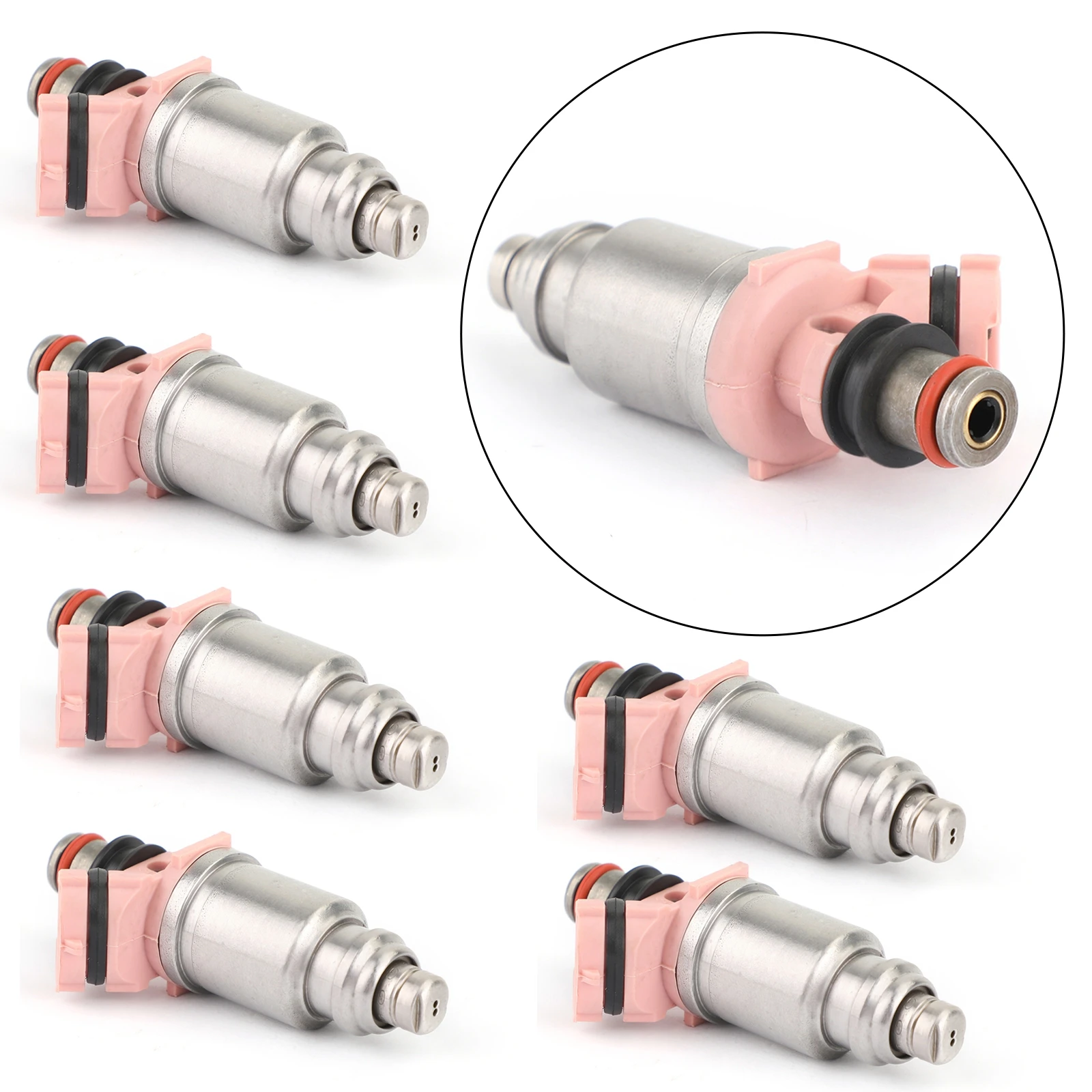 Topteng 6 pcs Fuel Injectors For Toyota Land Cruiser 1993-1997 LX450 3.5L 1996-1997 842-1213123250-74080 Car Auto Parts
Topteng 6 pcs Fuel Injectors For Toyota Land Cruiser 1993-1997 LX450 3.5L 1996-1997 842-1213123250-74080 Car Auto Parts