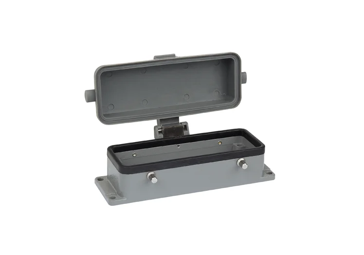 HDXBSCN промышленный прямоугольный сверхмощный разъем HDC HE-024 Han B 24 ядра 16 а корпус с открытым дном и крышкой
HDXBSCN промышленный прямоугольный сверхмощный разъем HDC HE-024 Han B 24 ядра 16 а корпус с открытым дном и крышкой