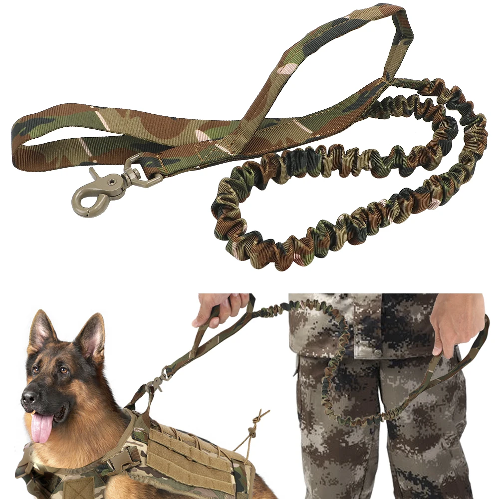Military Dog Training Leashes Tactical Bungee Dog Leash Pet Leash Quick Release Dog Handle Elastic Leads Rope
Military Dog Training Leashes Tactical Bungee Dog Leash Pet Leash Quick Release Dog Handle Elastic Leads Rope