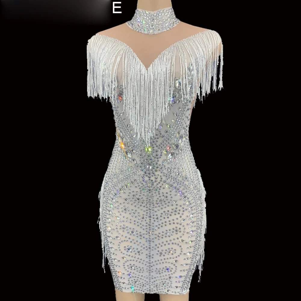 Роскошное белое короткое платье стразы с бахромой для празднования дня рождения, прозрачный сетчатый наряд, танцевальное бальное платье для выпускного вечера
Роскошное белое короткое платье стразы с бахромой для празднования дня рождения, прозрачный сетчатый наряд, танцевальное бальное платье для выпускного вечера