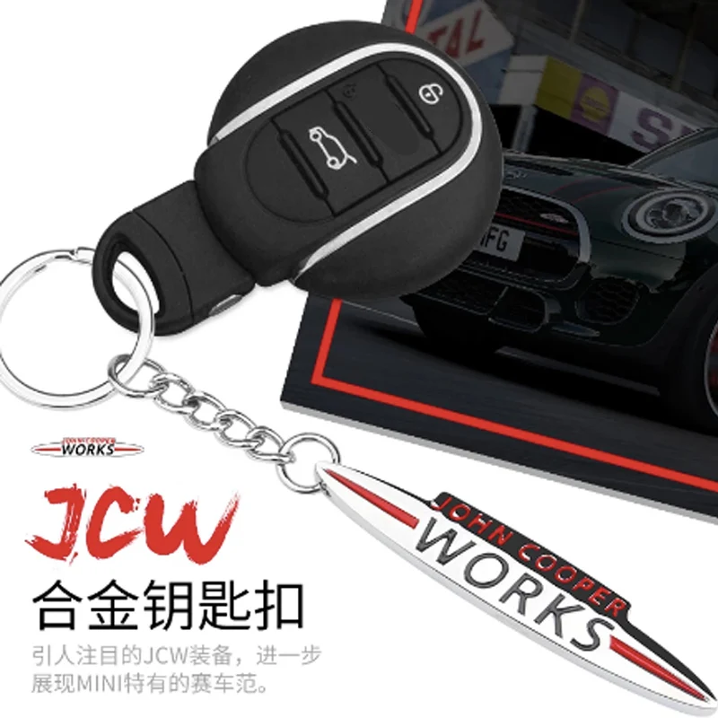 1pcs Zinc alloy Male female general Car metal keychain Car key pendant Auto Accessories for BMW MINI cooper one JCW car styling
1pcs Zinc alloy Male female general Car metal keychain Car key pendant Auto Accessories for BMW MINI cooper one JCW car styling