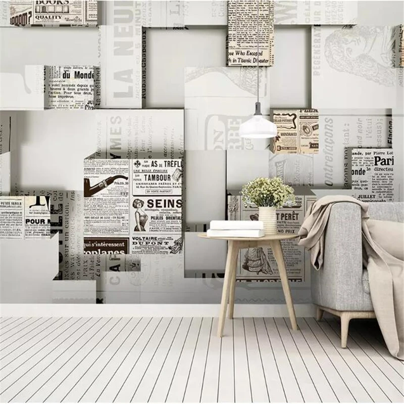 mural papel de parede Custom wallpaper Nordic minimalistic personality abstract geometric retro newspaper tv background wall
mural papel de parede Custom wallpaper Nordic minimalistic personality abstract geometric retro newspaper tv background wall
