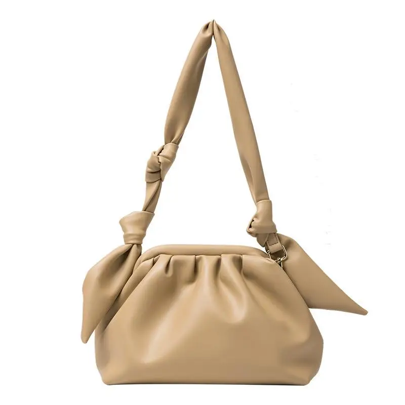 Bag Female Cloud Ins Double Shoulder Strap Fold Clip Bag Small Handbag Elegant Ladies Solid Single Shoulder Messenger Female Bag
Bag Female Cloud Ins Double Shoulder Strap Fold Clip Bag Small Handbag Elegant Ladies Solid Single Shoulder Messenger Female Bag