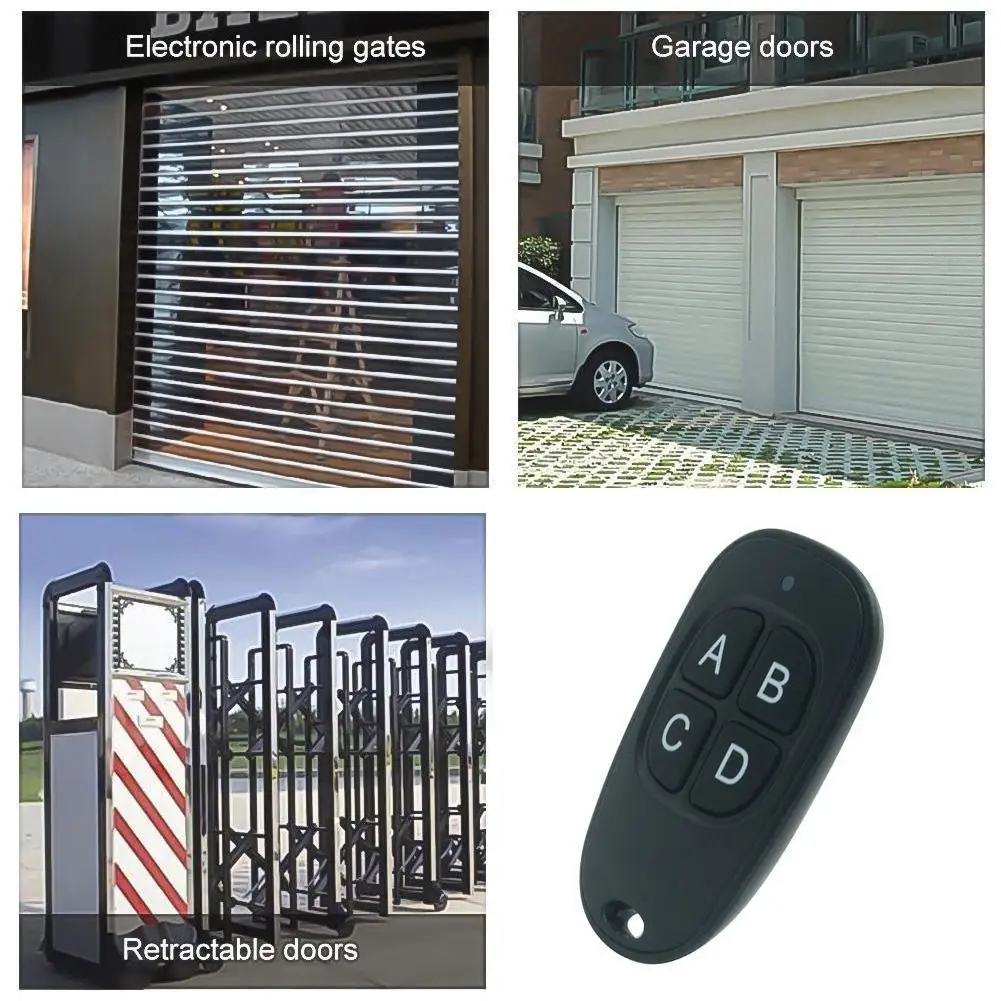 433MHZ Remote Controller Universal For Copy Electric Code Key Door Gate Car Opener Clone Cloning Car Garage Bottle R1T1
433MHZ Remote Controller Universal For Copy Electric Code Key Door Gate Car Opener Clone Cloning Car Garage Bottle R1T1