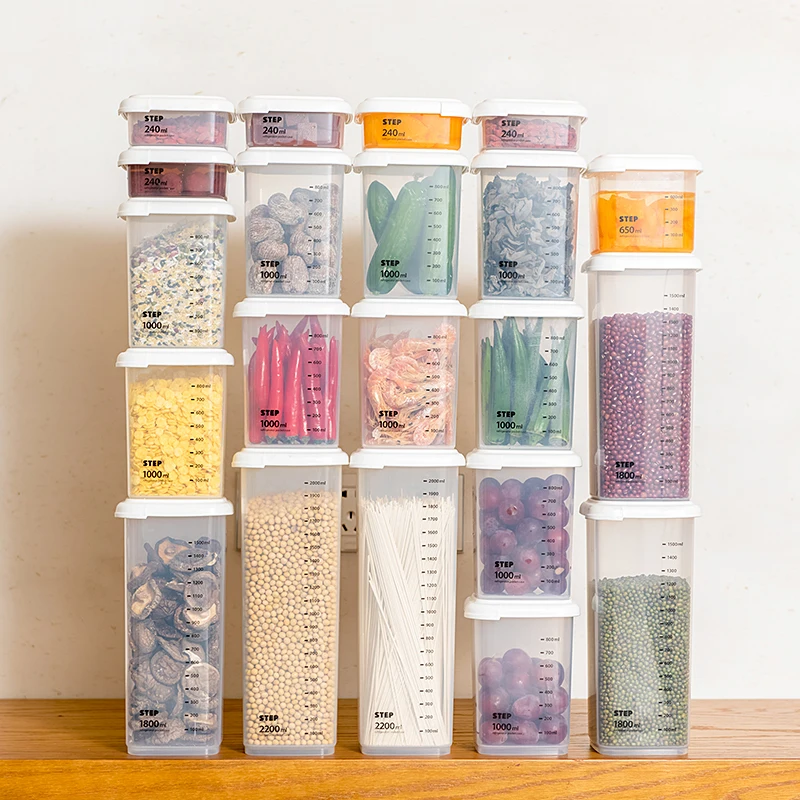 Large Capacity Storage Jar Rice Cereal Transparent Sealed Plastic Food Storage Jar Eco Friendly Almacenaje Kitchen Items DG50P
Large Capacity Storage Jar Rice Cereal Transparent Sealed Plastic Food Storage Jar Eco Friendly Almacenaje Kitchen Items DG50P