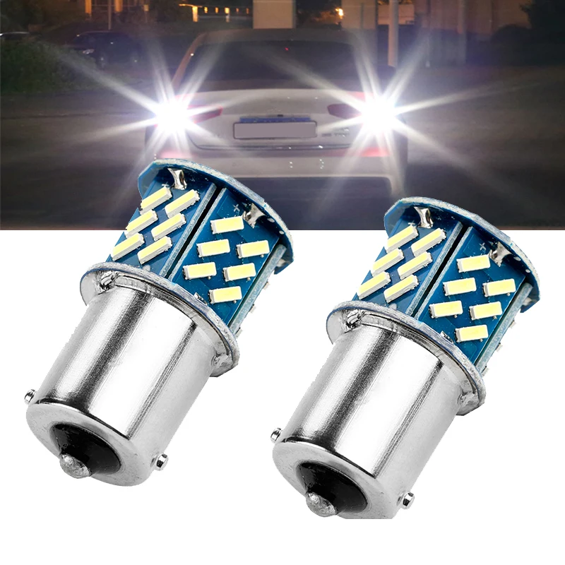 2 Pcs 1156 BA15S P21W 42SMD 4014 LED Canbus Backup Reverse Light DRL For Mercedes Alfa Romeo Lexus Toyota Honda Seat Opel 6000k
2 Pcs 1156 BA15S P21W 42SMD 4014 LED Canbus Backup Reverse Light DRL For Mercedes Alfa Romeo Lexus Toyota Honda Seat Opel 6000k