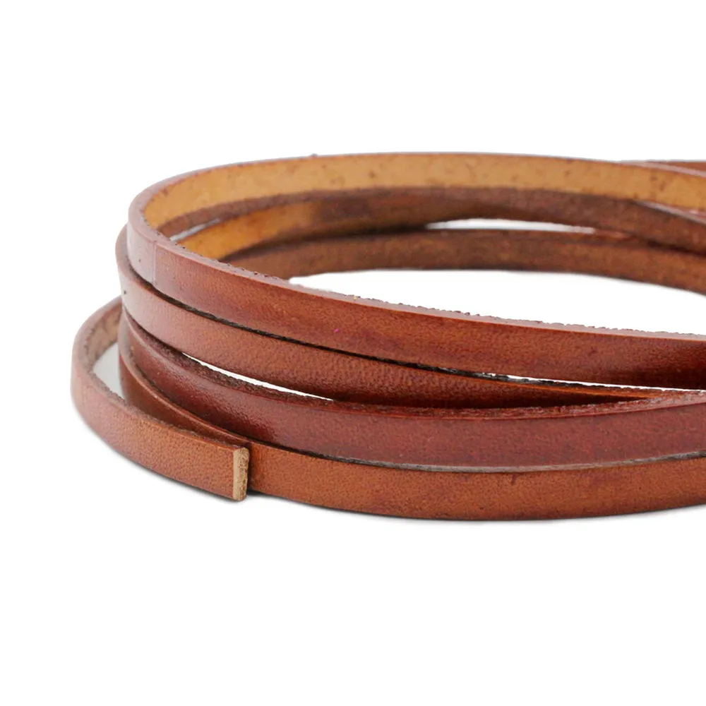 AaaZee 5mm Wide Coated Genuine Leather Cord 5mmx2mm Real Cow Hide Strip for DIY Bracelet Jewelry Making Art Crafts
AaaZee 5mm Wide Coated Genuine Leather Cord 5mmx2mm Real Cow Hide Strip for DIY Bracelet Jewelry Making Art Crafts
