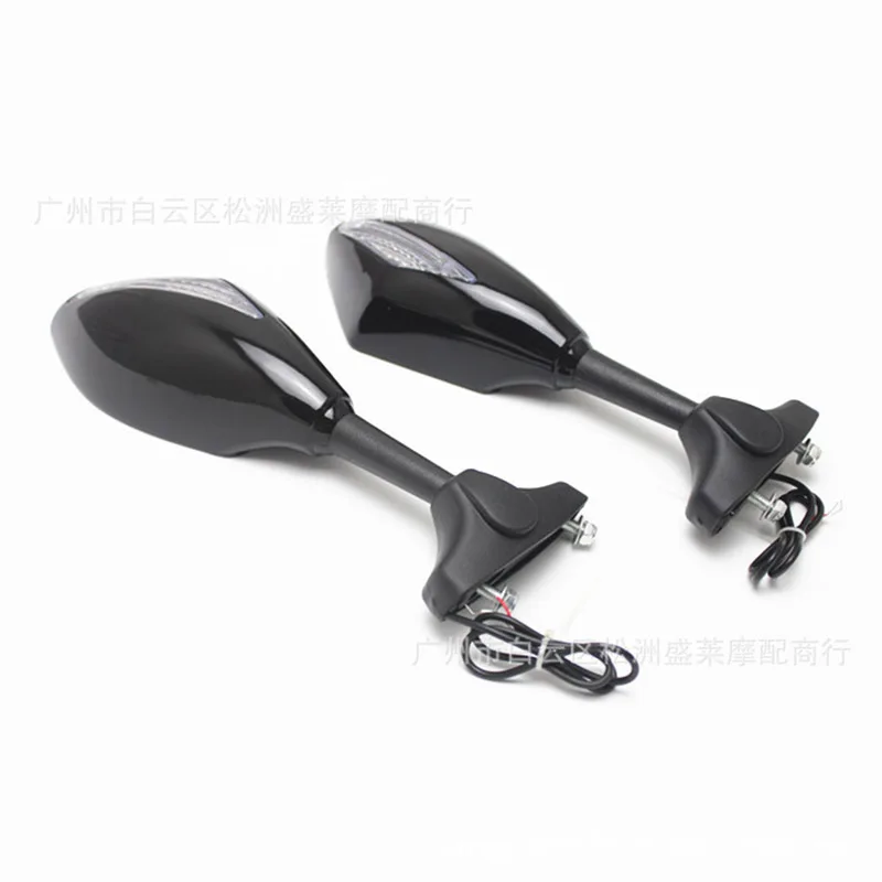 Practical Motorbike Accessories Motorcycle Rearview Side Mirror with LED Turn Signal Indicators Moto Retroviseur Clignotants 
Practical Motorbike Accessories Motorcycle Rearview Side Mirror with LED Turn Signal Indicators Moto Retroviseur Clignotants