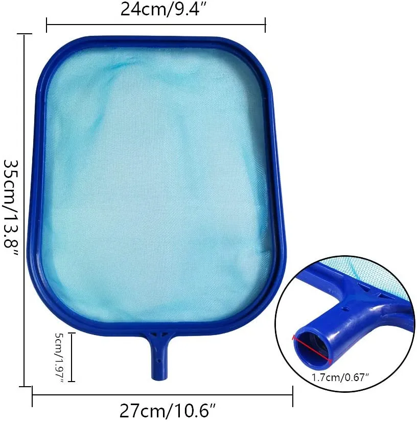 Pool Vacuum Head Swimming Pool Wall Tile Clean Brush With 46in Leaf Skimmer Net Cleaning Brush Accessories Swimming Clean Tools
Pool Vacuum Head Swimming Pool Wall Tile Clean Brush With 46in Leaf Skimmer Net Cleaning Brush Accessories Swimming Clean Tools