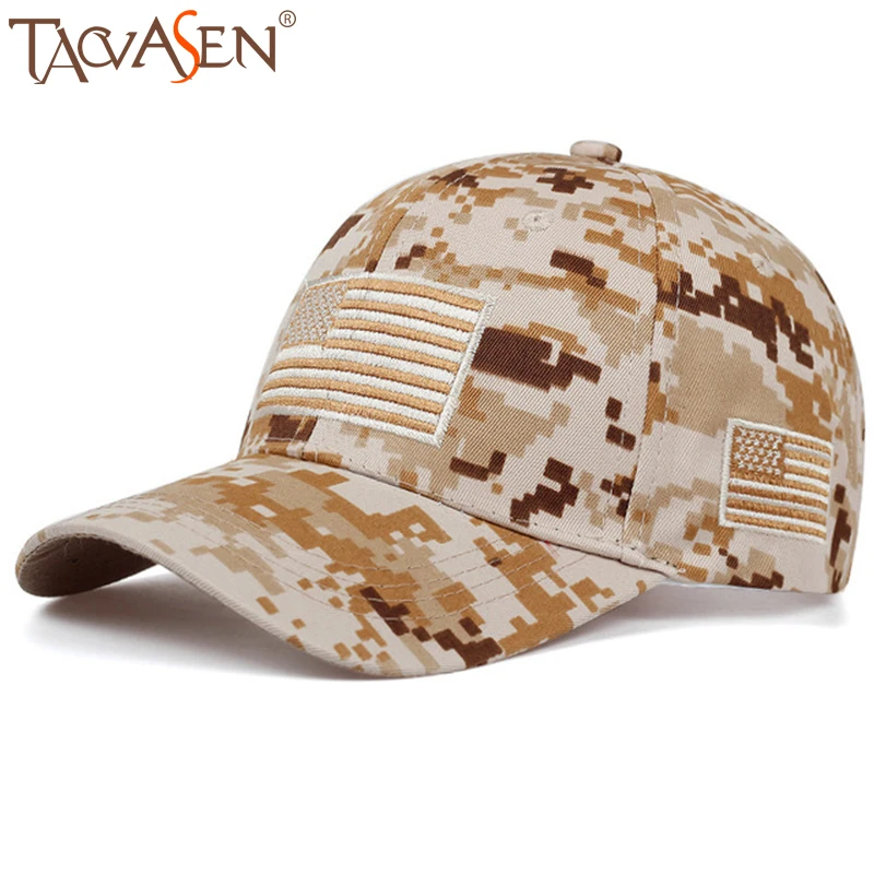 TACVASEN Тактический оператор Флаг США камуфляжная бейсбольная армейская Военная