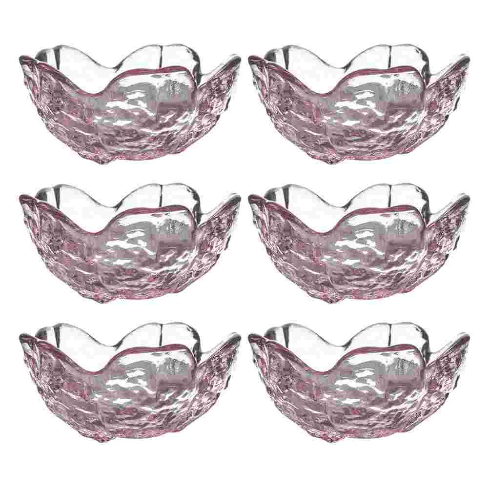 6 Pcs Cherry Shape Seasoning Dishes Glass Relish Plates Japanese Style Soy Sauce Dish
6 Pcs Cherry Shape Seasoning Dishes Glass Relish Plates Japanese Style Soy Sauce Dish