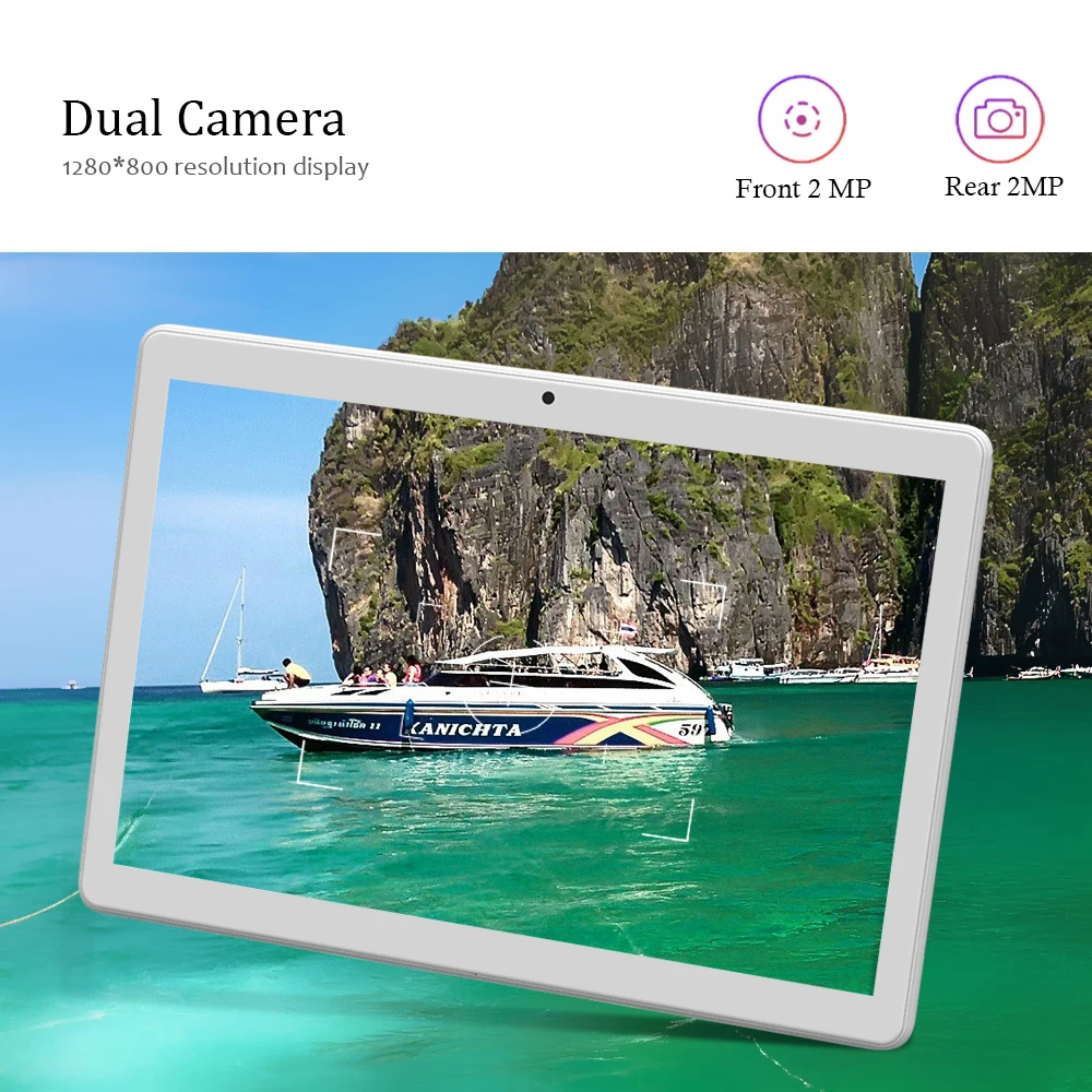 ANRY 2020 New 10 Inch Tablet Pc Quad Core 2GB RAM 32GB ROM Android 8.1 4G Phone Call Dual SIM Split Screen WiFi Bluetooth Pc Tab
ANRY 2020 New 10 Inch Tablet Pc Quad Core 2GB RAM 32GB ROM Android 8.1 4G Phone Call Dual SIM Split Screen WiFi Bluetooth Pc Tab