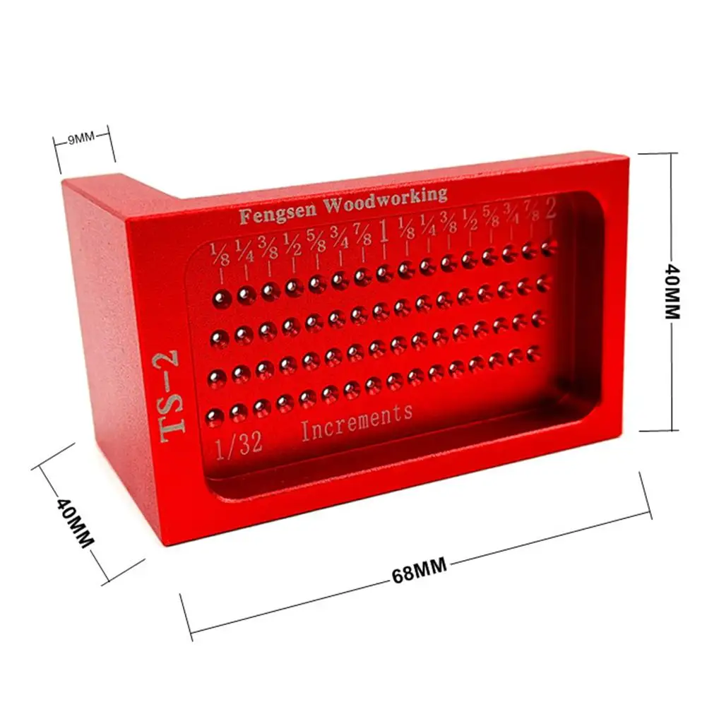 Woodworking T-type Ruler Wood Drilling Tool Practical Marking Accuracy Mini Durable Scriber Caliper Mark Line Wood Gauge
Woodworking T-type Ruler Wood Drilling Tool Practical Marking Accuracy Mini Durable Scriber Caliper Mark Line Wood Gauge