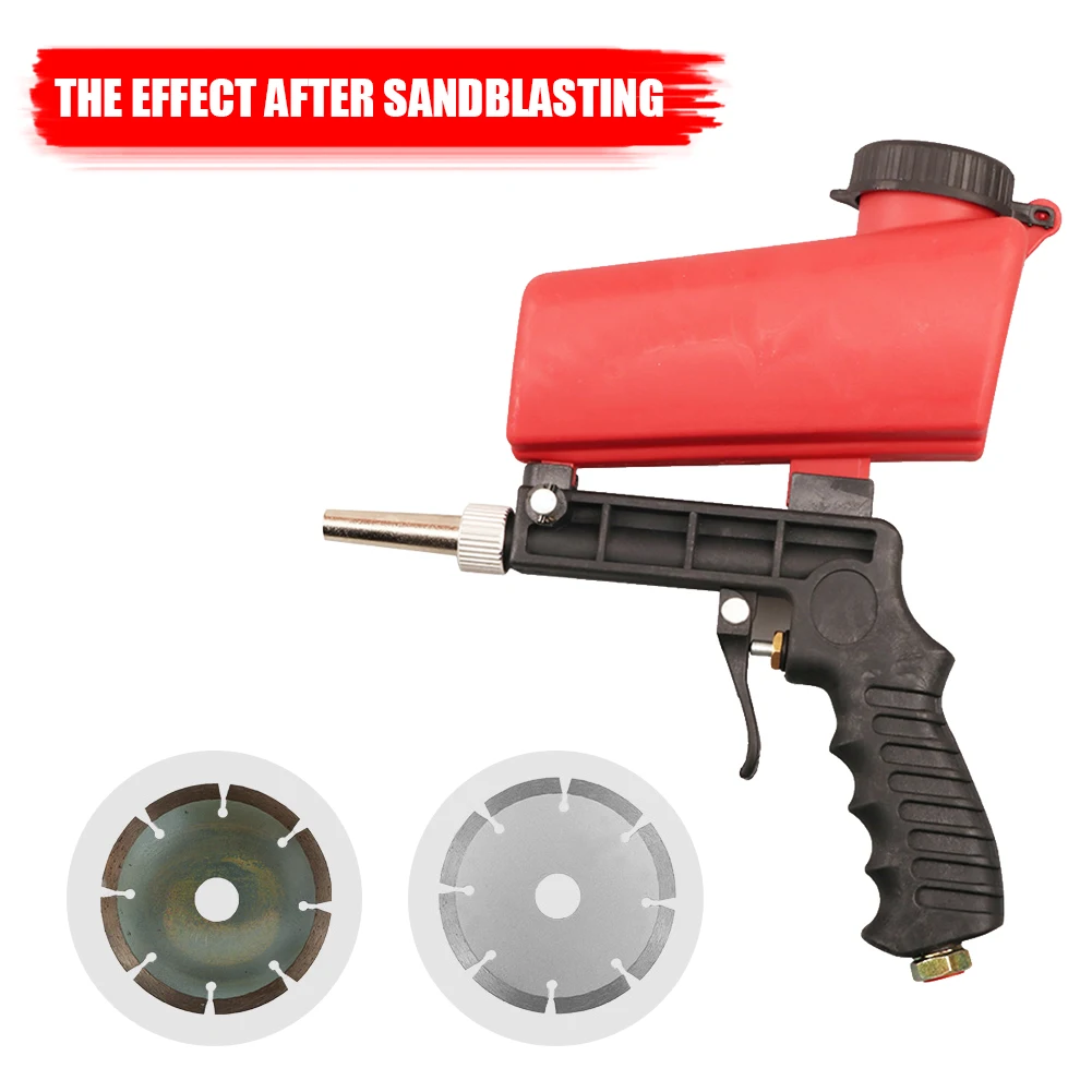 Small Handheld Portable Gravity Sandblasting Gun Pneumatic Tool Small Sand BlastingSpray Gun Adjustable Sandblaster
Small Handheld Portable Gravity Sandblasting Gun Pneumatic Tool Small Sand BlastingSpray Gun Adjustable Sandblaster
