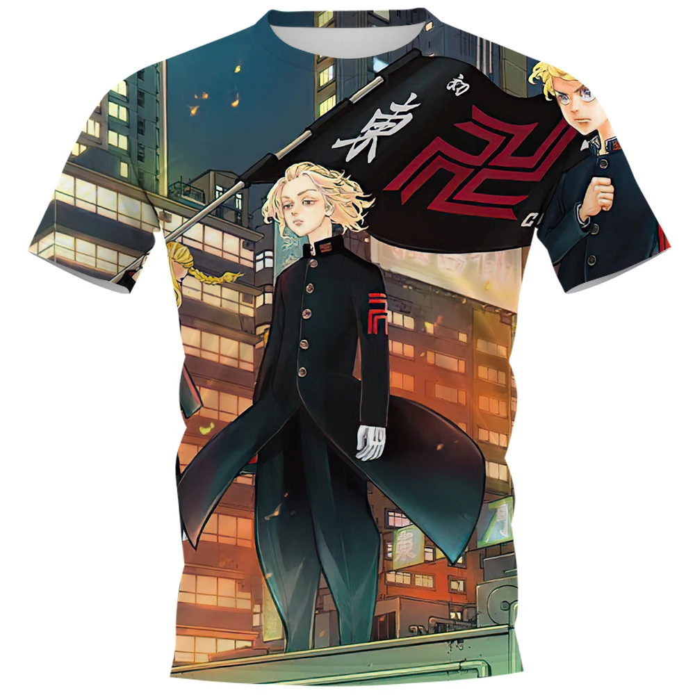 CLOOCL Popular Anime Tokyo Revengers T-shirt 3D Graphics Harajuku Casual Style Short Sleeve T-Shirts Pullover Tops Drop Shipping
CLOOCL Popular Anime Tokyo Revengers T-shirt 3D Graphics Harajuku Casual Style Short Sleeve T-Shirts Pullover Tops Drop Shipping