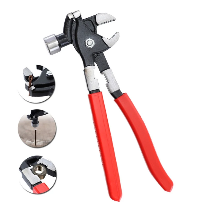 Universal Hammer Pliers Pipe Wrench for Factory Processing Outdoor Camping N0PA
Universal Hammer Pliers Pipe Wrench for Factory Processing Outdoor Camping N0PA