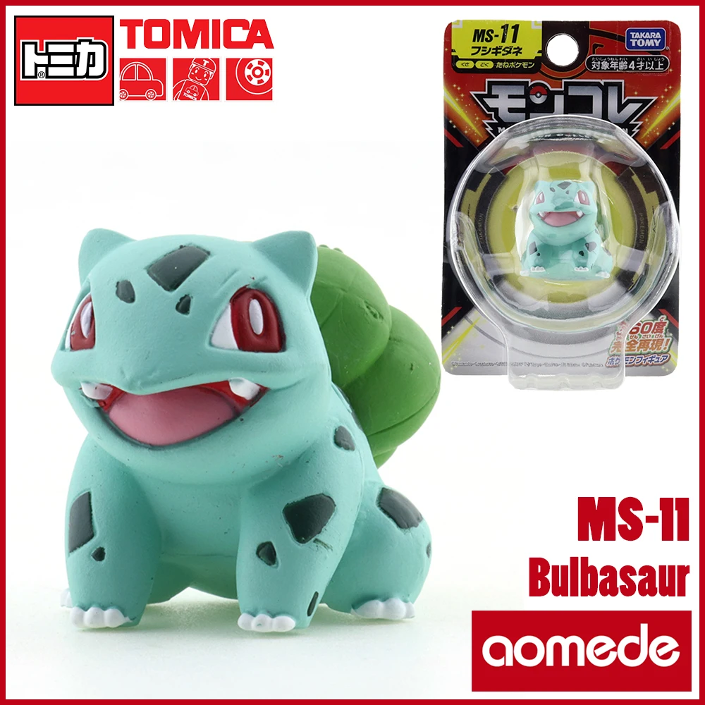 Takara Tomy Tomica Pokemon Monster Collection MS-11 Bulbasaur Character Toy 3-5cm Mini Resin Anime Figure Toys
Takara Tomy Tomica Pokemon Monster Collection MS-11 Bulbasaur Character Toy 3-5cm Mini Resin Anime Figure Toys