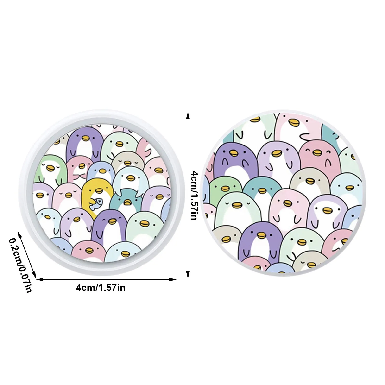 2pcs/set Applicable For Airtag Silicone Protective Cover Sticker Cute Animal Sticker Keychain Protective Cover Sticker Wholesale
2pcs/set Applicable For Airtag Silicone Protective Cover Sticker Cute Animal Sticker Keychain Protective Cover Sticker Wholesale