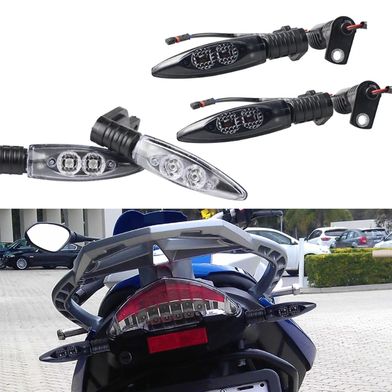 2022 New 2x Motorcycle LED Turn Signal Compatible with R1200gs F800 F650gs F700 GS F800 GT R1200 GS Adventure R1200 R S1000 XR
2022 New 2x Motorcycle LED Turn Signal Compatible with R1200gs F800 F650gs F700 GS F800 GT R1200 GS Adventure R1200 R S1000 XR