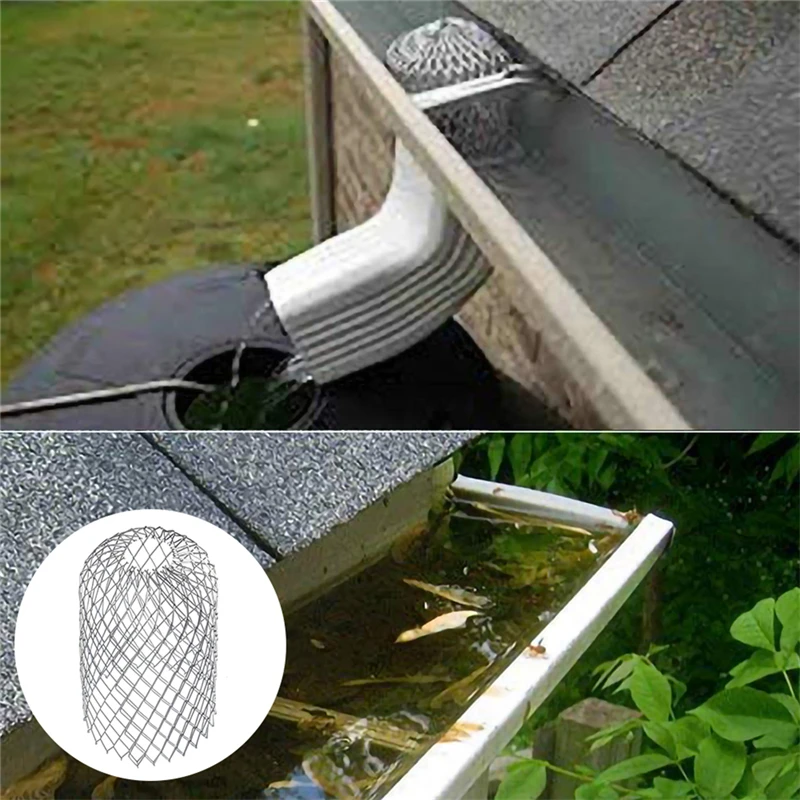 Roof Gutter Guard Filters 3 Inch Expand Aluminum Filter Strainer Stops Blockage Leaf Drains Debris Drain Net Cover
Roof Gutter Guard Filters 3 Inch Expand Aluminum Filter Strainer Stops Blockage Leaf Drains Debris Drain Net Cover