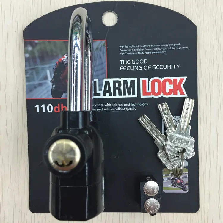 Bicycle Accessories with Alarm Pad Lock Bike Motorcycle Safety Waterproof Aluminum Alloy Siren Anti-theft Alarm Lock
Bicycle Accessories with Alarm Pad Lock Bike Motorcycle Safety Waterproof Aluminum Alloy Siren Anti-theft Alarm Lock