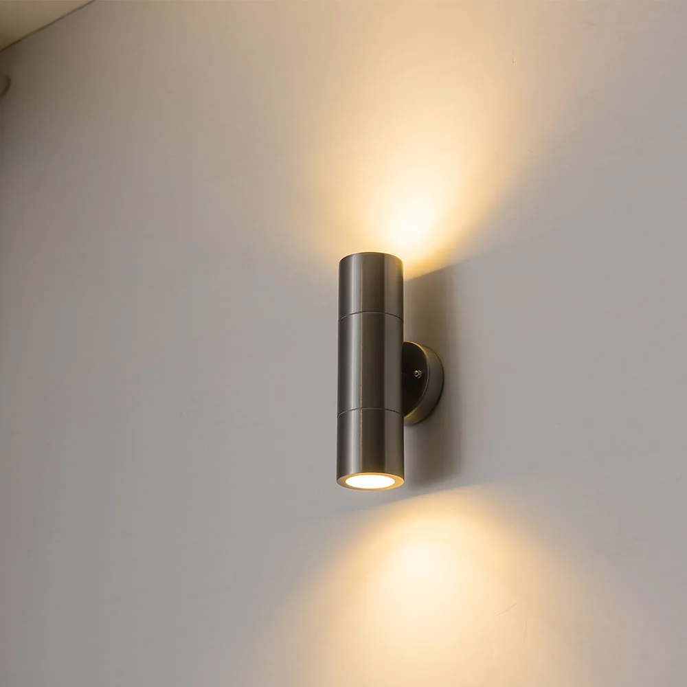 Stainless Steel Wall Lamp Up Down Indoor Outdoor Wall Sconce Lighting Fixture for Garden Yard Porch Corridor Wall Decor Lights
Stainless Steel Wall Lamp Up Down Indoor Outdoor Wall Sconce Lighting Fixture for Garden Yard Porch Corridor Wall Decor Lights