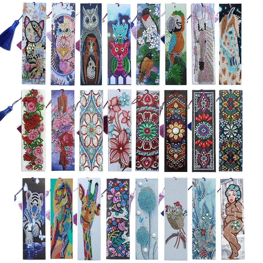 Diamond Painting Bookmarks Embroidery Craft Diamond Art Bookmark DIY Special Shaped Drill Cross Stitch Embroidery Kits Home
Diamond Painting Bookmarks Embroidery Craft Diamond Art Bookmark DIY Special Shaped Drill Cross Stitch Embroidery Kits Home