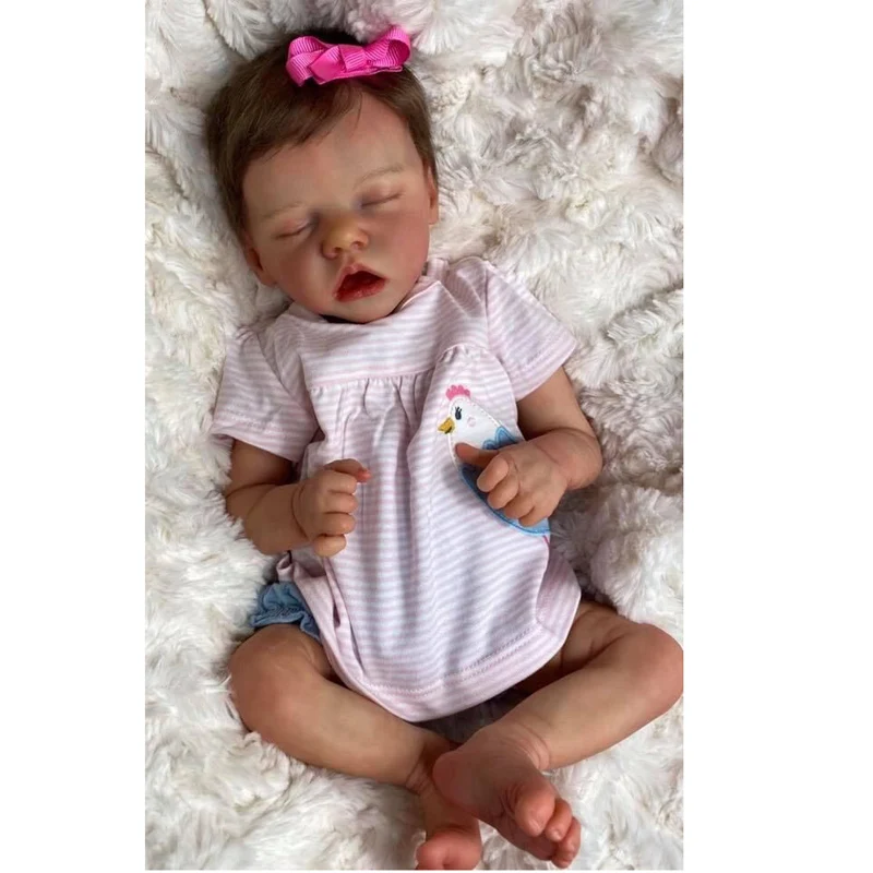 45CM Reborn Premie Baby Newborn Doll Baby Girl Realistic Baby Soft Touch Doll Toys for Kids Drop Shipping
45CM Reborn Premie Baby Newborn Doll Baby Girl Realistic Baby Soft Touch Doll Toys for Kids Drop Shipping