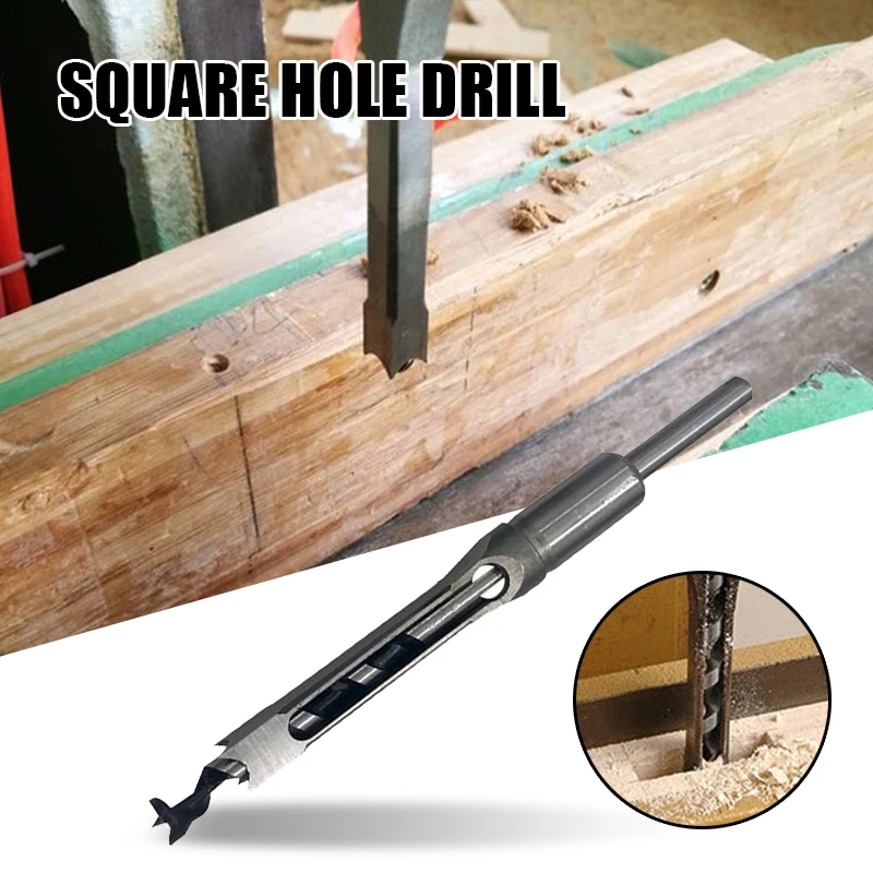 Woodworker Square Hole Drill Bits Mortising Chisel Woodworking Hole Saw Mortise Chisel Drill Bit Tool TN88
Woodworker Square Hole Drill Bits Mortising Chisel Woodworking Hole Saw Mortise Chisel Drill Bit Tool TN88