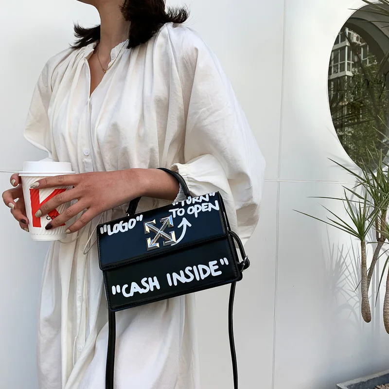 Fashion Handbag Street Printing Handbags Pink/Green Hip-hop Letter Square Solid Shoulder/Crossbody Bags Leather Flap Women's Bag
Fashion Handbag Street Printing Handbags Pink/Green Hip-hop Letter Square Solid Shoulder/Crossbody Bags Leather Flap Women's Bag
