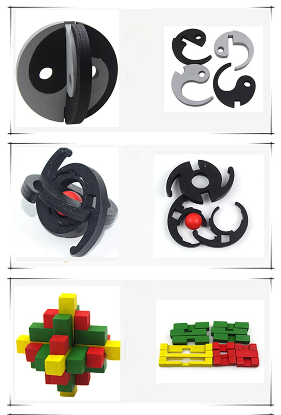 Hot Sale Wooden Kong Ming Unlock Puzzle Game Luban Lock IQ Toy For Children Adult Educational Toys Brain Teaser
Hot Sale Wooden Kong Ming Unlock Puzzle Game Luban Lock IQ Toy For Children Adult Educational Toys Brain Teaser