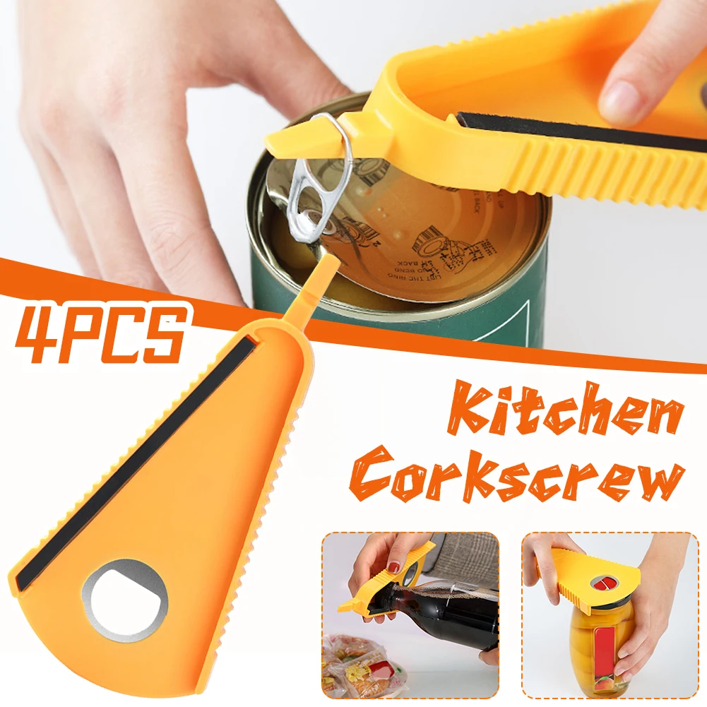 Wholesale Quick Delivery 4PCS Jar Opener Can Opener Lid Opener Bottle Opener for Kitchen Multifunctional Kitchen Accessories
Wholesale Quick Delivery 4PCS Jar Opener Can Opener Lid Opener Bottle Opener for Kitchen Multifunctional Kitchen Accessories