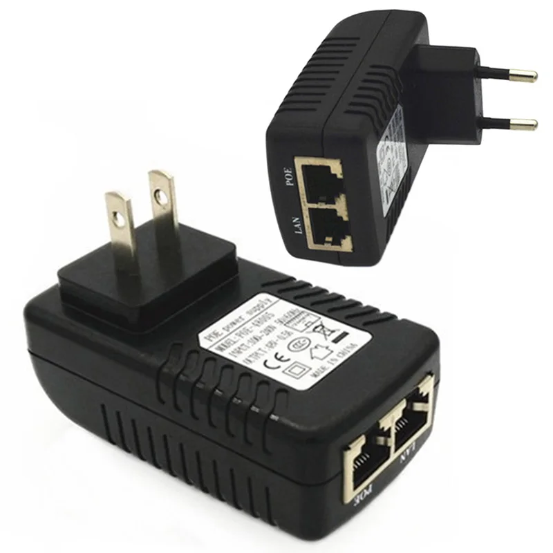 48V 0.5A POE Power Module UEB Ethernet Adapter US/EU Plug High Stablity For Network Device Supply | Электроника