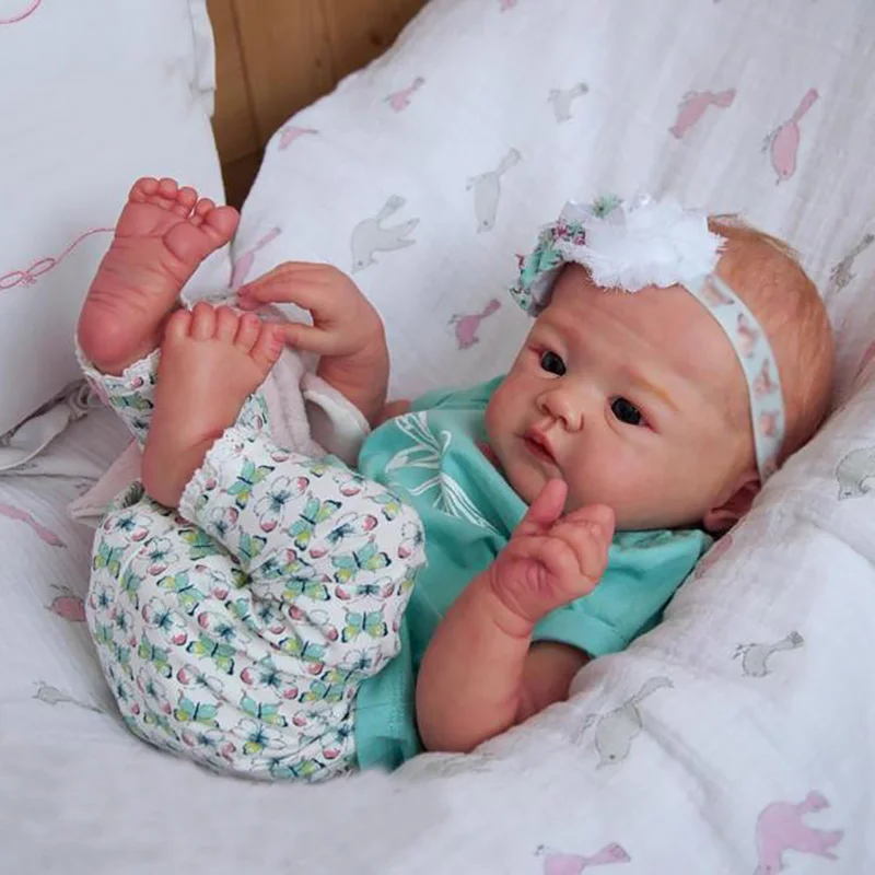 20inch Reborn doll kit lifelike soft touch fresh color Reborn Bebe Toys For Children's Day Gifts
20inch Reborn doll kit lifelike soft touch fresh color Reborn Bebe Toys For Children's Day Gifts