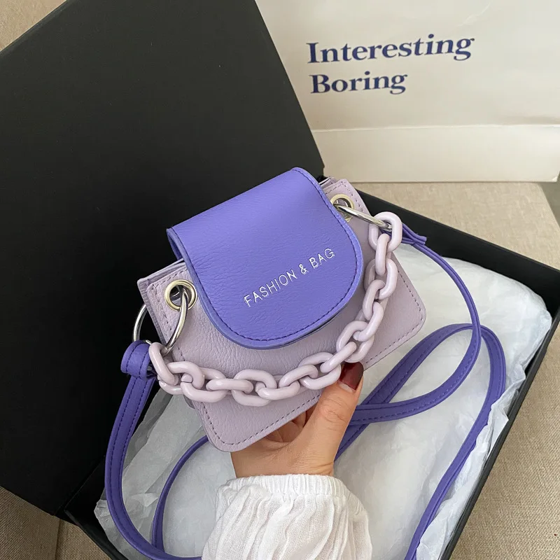 Contrast Color Mini PU Leather Crossbody Bags For Women Summer Chain Designer Handbags Purse Lady Shoulder Messenger Pouches
Contrast Color Mini PU Leather Crossbody Bags For Women Summer Chain Designer Handbags Purse Lady Shoulder Messenger Pouches