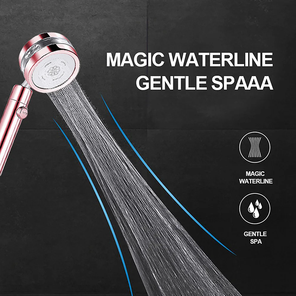Shower Head Water Saving Flow 360 Degrees Rotating With Fan Mirror ABS Rain High Pressure spray Nozzle Bathroom Accessories
Shower Head Water Saving Flow 360 Degrees Rotating With Fan Mirror ABS Rain High Pressure spray Nozzle Bathroom Accessories