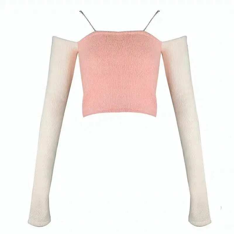 Fashion sweet Kawaii girl long-sleeved sweater word shoulder shirt female autumn knit soft wild sweater
Fashion sweet Kawaii girl long-sleeved sweater word shoulder shirt female autumn knit soft wild sweater