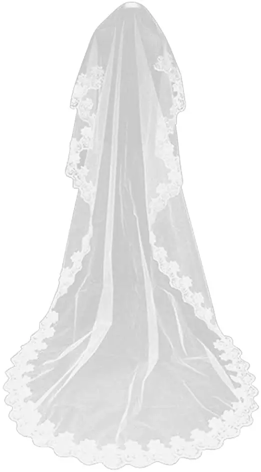 Lace Appliques Wedding Veils Women's Bridal Wedding Veil Bride Accessories 2023
Lace Appliques Wedding Veils Women's Bridal Wedding Veil Bride Accessories 2023