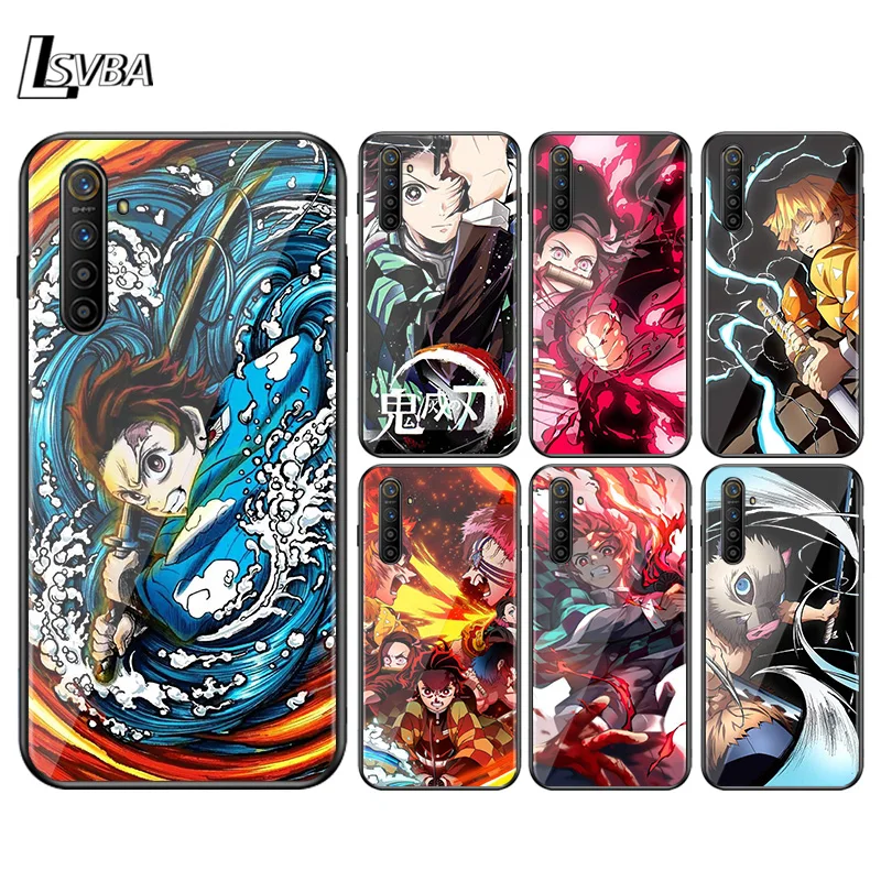 Лидер продаж аниме убийца демонов Kimetsu no Yaiba для OPPO A1K A12 A31 A32 A53 A72 A73 A93 F15 F17 Find X2 Pro Lite