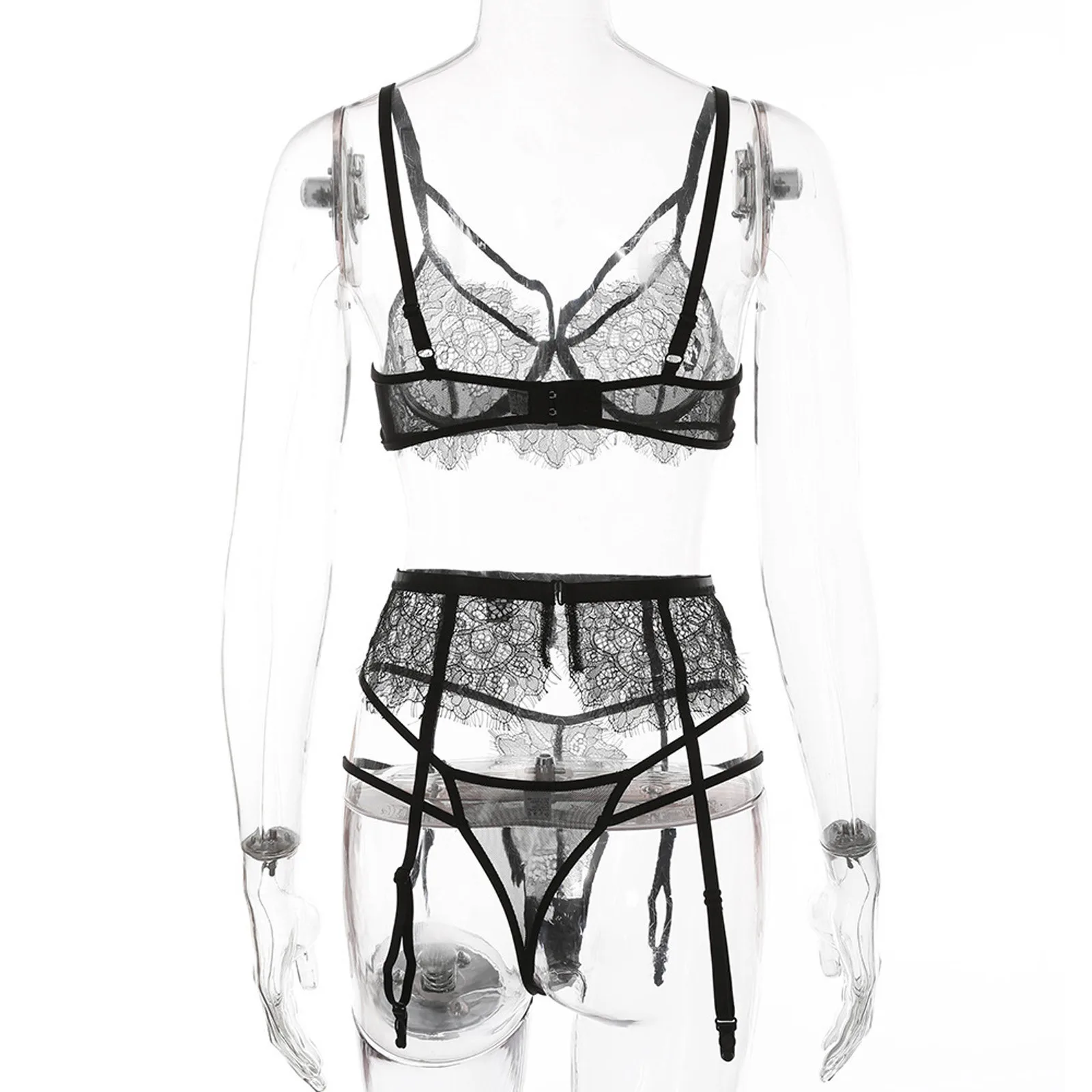 Women's Underwear Ladies Lace Bra Sets Sexy Lingerie Thong Garter Set Lenceria Sensual Mujer Sexy Underwear Set Erotic Lingerie
Women's Underwear Ladies Lace Bra Sets Sexy Lingerie Thong Garter Set Lenceria Sensual Mujer Sexy Underwear Set Erotic Lingerie