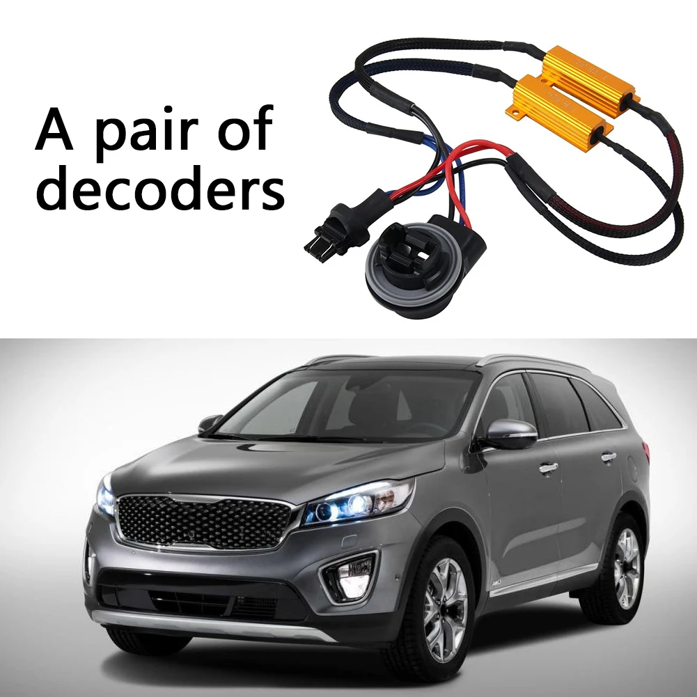 1pcs 12V 3157B LED Headlight Resistor Kit Without Error Warning Eliminator LED Resistor Decoder Car Accessories
1pcs 12V 3157B LED Headlight Resistor Kit Without Error Warning Eliminator LED Resistor Decoder Car Accessories