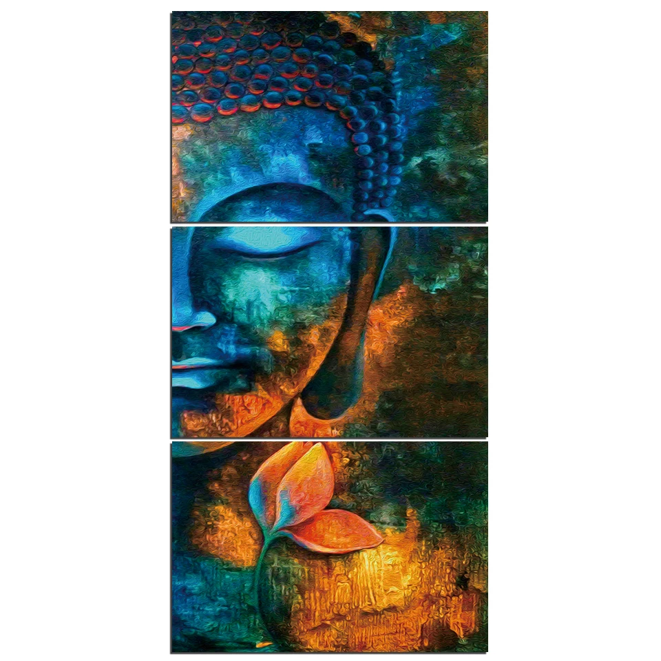 3 Pieces Canvas Art Buddha Lotus Painting Modern Home Decor Wall Art Picture For Living Room Canvas Print Painting
3 Pieces Canvas Art Buddha Lotus Painting Modern Home Decor Wall Art Picture For Living Room Canvas Print Painting